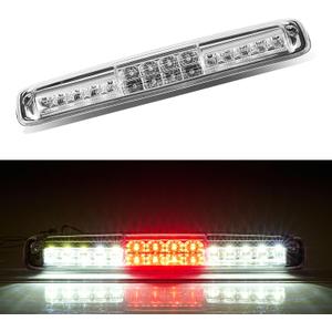 Third 3rd Brake Light, LED High Mount Stop Light for 1999-2006 Chevy Silverado/GMC Sierra 1500 2500 3500HD, 2007 Silverado/Sierra Classic Model, Rear Center Cab Roof Tail Cargo Lamp, Smoke Lens