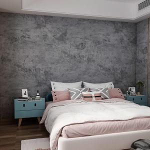 3yecao 48"×354" Extra Wide Thick Large Size Blue Grey Cracked Concrete Wallpaper Peel Stick Dark Blue Gray Concrete Contact Paper Vinyl Textured Cement Sticker for Bedroom Basement Coffee Room Walls