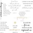 BBTO Bible Verse Wall Stickers Inspirational Quote Wall Decals Religious Motivational Scripture Sticker Peel and Stick for Bedroom Living Room Office Bathroom (God Love Us)