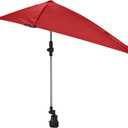 Sport-Brella Versa-Brella SPF 50+ Protection Adjustable Umbrella with Universal Clamp