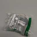 Wireless Headset with Microphone Noise Cancelling, 5.0 Bluetooth Headset with Mic Mute & USB Dongle, Wireless Headphones for Cell Phone PC Computer Call Center Office Teams Work Meetings (Champagne Gold & White)