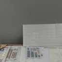 Tiny Land Play Kitchen for Kids, Toy Kitchen Set with Plenty of Play Features, New Modern Kids Wooden Play Kitchen Designed in Trendy Home Style with Curtains, Gift for Ages 3+ (Cream White)