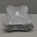 Long Knee Pillow for Side Sleeper Fully Support Thighs and Knees for Sciatica, Back, HIPS, Knees, Joints Pain Relief - Leg Pillow for Side Sleeping Between Legs Aligns Spine- Pure Gray (Large)