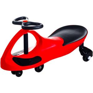Wiggle Car - Ride on Toy for Ages 3 and Up - Toddler Ride on Toys with no Batteries, Gears, or Pedals Just Twist, Wiggle, and Go by Lil Rider (Red)