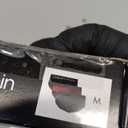 Calvin Klein Men's Intense Power 3-Pack Hip Brief, Black, Grey Sky, Pompeian Red, Medium