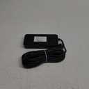 25FT Flat Plug Surge Protector - 8 Outlet & 3 USB Port (A & C) Power Strip Extension Cord, Wall Mountable Desk Power Strip for Home Office - Black - ETL Listed