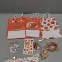 Basketball Birthday Party Favors Bags Fillers, 122pcs Basketball Party Keychain Gift Bags Bracelets Stickers etc Basketball Goodie Bags Stuffers for Basketball Birthday Party Decorations Supplies