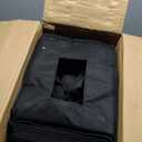 300L Extra Large Collapsible Foldable Wagon, 440lbs Load Capacity 48''L Extended Heavy Duty Folding Beach Wagon with Big All-Terrain Wheels, Utility Garden Cart for Outdoor Activities, Black