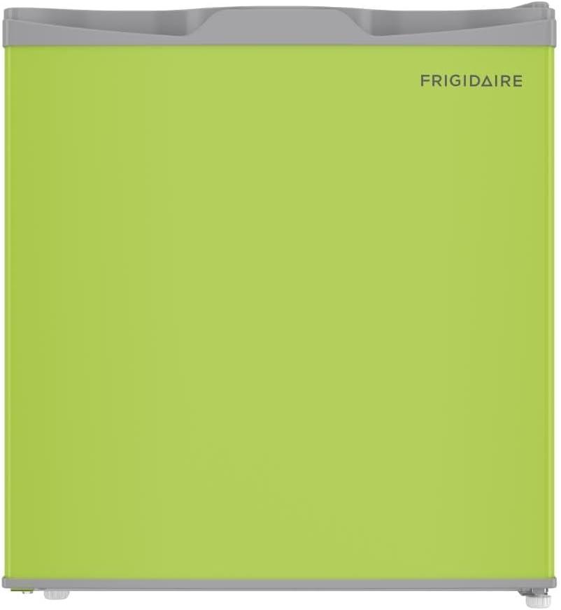Frigidaire EFR115-GREEN 1.6 Cu Ft Compact Fridge for Office, Dorm Room, Mancave or RV, Green