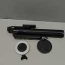 USKEYVISION Auto Face Tracking Tripod 360 Rotation,Phone Tripod for iPhone w/Fill Light,Selfie Stick for iPhone w/Remote Control,70 Phone Holder Video Recording for Content Creators TikTok(UTK-02) (Black)