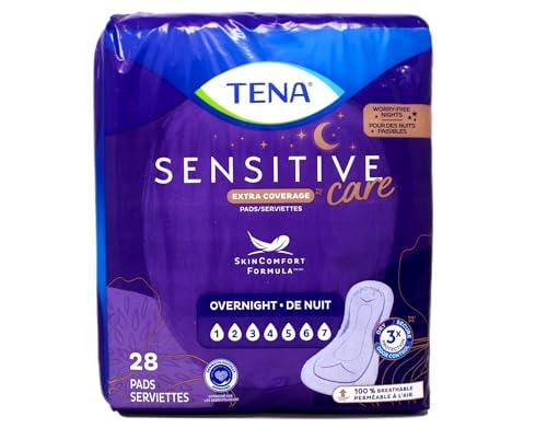 TENA Intimates Overnight Pads, 84Count (3 Pack)