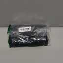 Trendy Street Basic Double-Layer Cotton Simple Stretchy Tube Pencil Mini Skirt (Medium Short, Black)