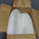 AAAAAcessories D-Shaped Chair Cushions, 2" Thick Dining Chair Pads with Ties and Removable, Machine-Washable Cover, 17" x 16", Set of 2, Wine Red