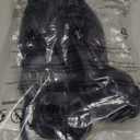 BESTBEL+6 Earrings+Hair Cap Short Dark Purple Wigs with 2 Buns for Women Dark Purple Anime Wigs for Adult KP Stage Outfits for Women Halloween Party Cosplay