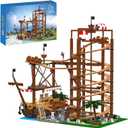 Sosuy Roller-Coaster Building Set, Electric Motorized Track Ship, Amusement Park Toy for Boy Girl Teen, Easter Birthday Gifts for Adult Kid Ages 6 7 8 9+, City Construction Theme Collection 2174pcs