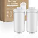 IceJoy 6-Stage Filtration Water Filters(Set of 2) for Water Filter System - Replacement for Berkey PF-2 Fluoride Filters, Berkey and Other Gravity Water Filter System, NSF/ANSI 42 Certification