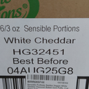 Sensible Portions Garden Veggie White Cheddar Flavored Baked Corn Puffs, 3 oz (Pack of 6) Best Before Aug. 04, 2025