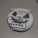 Jenaai 9 Pcs Large Ghost Christmas Tree Picks Black and White Night Christmas Ornaments for Xmas Tree Topper Party Supplies Home School Office Decor