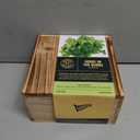 Indoor Herb Garden Starter Kit - Heirloom, Non-GMO Herb Seeds - Basil Thyme Parsley Cilantro Seed, Potting Soil, Pots, Scissors - DIY Grow Kits for Growing Herbs Indoors, Kitchen, Balcony, Window Sill (EXP 08/18/26)