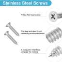 8PCS 3.23 x 3.23 L Shape Flat Metal Frame Bracket, 90 Degree Right Angle Corner Brace, Stainless Steel Mending Plate for Wood with 40PCS Screws