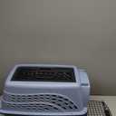 Petmate Dog Crates for Small Dogs & Cat Carriers, Two-Door Plastic Pet Kennel, Top & Front Loading, Made in USA, 24", Blue (24.1"L x 16.8"W x 14.5"H)