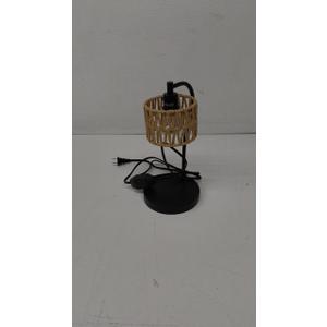 Table Lamps for Living Room Boho Bedside Lamps with LED Bulbs