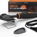 Digital Edge Banding Iron with LCD Screen | Extra-Long 8.2 ft Cord | Adjustable Temperature for Woodworking, Veneer & Crafts, RC Hobbies