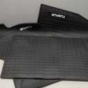 Floor Mats Fit for Kenworth T680 T880 W990S or Peterbilt 579 567 Trucks, Floor Rubber Mats for All-Weather Non-Slip Black (3PCs)