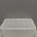 IRIS USA 12 L (13 QT) Plastic Storage Box with Lid and Latches - 1 Pack - BPA-Free, See-Through Organizing Solution, Durable Nestable Stackable Containers, Secure Pull Handle - Clear