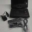 GPX PD701B PD701B Standard Portable DVD Player with 7-in. Swivel Screen and Remote