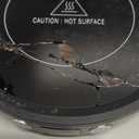 SWEETFULL Mug Warmer - Upgraded 36W Coffee Cup Warmer for Desk with 130-176 Digital Display, 2-12H Timer Auto Shut Off, Smart Electric Coffee Heating Plate, Ideal Gifts for Women Men - Black