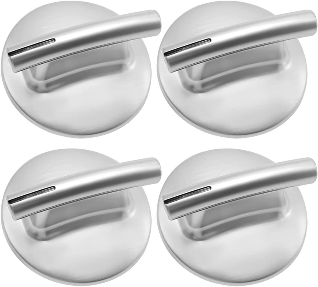 4 Pcs 74010839 Cooktop Burner Knob Replacement for Jenn-Air Stove/Range, Replaces WP74010839, AP6011218, PS2088183, PS11744413, EAP11744413