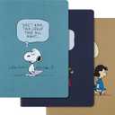 Moleskine Limited Edition Peanuts Set of 3 Cahier Journals, Soft Cover, XL (7.5" x 9.75"), Ruled, Multicolor, 120 pages