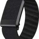 surundo Nylon Sport Band Compatible with Whoop Band 4.0 Strap Men Women with Bumper Case, Breathable Nylon Adjustable Waterproof Replacement Wristbands Straps for Whoop 4.0 (Black)