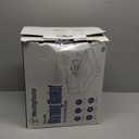 Westinghouse Electric Blanket King Size, Super Cozy Soft Flannel 100"" x 90"" Heated Blanket with 10 Fast Heating Levels & 1-12 Auto-Off, Machine Washable, ETL&FCC Certification, Light Grey