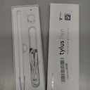 Stylus Pen for iPad 6th-11th Generation-2X Fast Charge Active Pencil Compatible with 2018-2025 Apple iPad Pro 11"/12.9"/M4, iPad Air 3/4/5/M2/M3,iPad mini 5/6 Gen-White