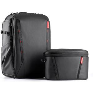 PGYTECH OneMo 2 Camera Backpack with Shoulder Bag for Photographers (Black)