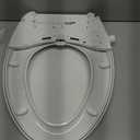 Garvee Non-Electric Bidet Toilet Seat for Elongated Toilets Dual Nozzle System, Manual Control, Cold Water Bidet Attachment, Easy to Install, White