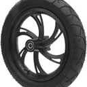 12 Inch Wheel Tire Rubber Aluminum Alloy Electric Scooter Tire with Wheel Hub Scooter Tyre Replacement for Electric Bicycles Scooters