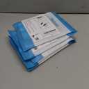 6 x Melsan 1x4 inch Hook and Loop Strips with Adhesive - 15 Sets, Strong Back Adhesive Fasten Mounting Tape for Home or Office Use - Instead of Holes and Screws, Black