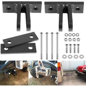 General Bolt-On Base Plate Tow Bar Purpose Adapter Kit Fit For Blue Ox Tow Bars, General Purpose Adapter Brackets Kit Compatible With Most Vehicles, 5000 LB Rated, Replace for Blue Ox BX88230