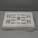 2 Pack Pots and Pans Organizer Under Cabinet, 22" Expandable Food Storage Container Lid Organizers with 9 Adjustable Dividers Pot and Pan Lid Holders Rack Inside Cabinet/Countertop(White)