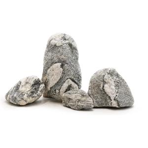 Aquarium Rocks Silver Seiryu Rock 5lb Natural Stone for Fish Tanks, Terrariums, Bonsai, Garden Decoration, Micro Landscapes & Reptile Terrariums(2-5inch 4-5Pcs)