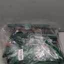 Christmas Ornament Storage Container, Box Stores Up to 54-4", Adjustable Dividers, Large Organizer Bin to Protect and Store Holiday Décor - Green