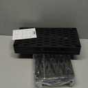 POUGNY 2 Pack Pull-Out Storage Organizers, Under Sink Organizer and Storage for Bathroom & Kitchen,Multi-Purpose Under Cabinet Organizers and storage Black