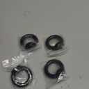 Antrader 4pcs 304 Stainless Steel Ring Shape M12 Lifting Eye Threaded Nut