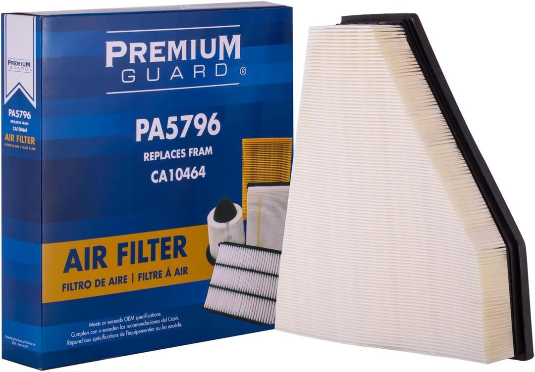 PG Engine Air Filter PA5796 | Fits 2007-2013 BMW 328i, 2009-2013 328i xDrive, 2008-2013 128i, 2006 325i, 2007-2008 328xi, 2006-2007 330i, 2006 325xi, 2008-2011 323i, 2006 330xi