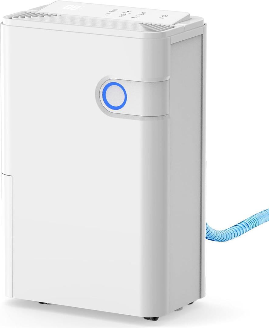 DUMOS 80Pints Dehumidifier for Basement, Dehumidifier with Drain Hose
