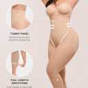 SHAPELLX Shapewear for Women Capris Leggings Tummy Control Underwear High Waist Body Shaper Butt Lifting Panties, XL
