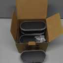 Ellasay Solar Fence Lights Backyark: 6-Pack Fence Lights Solar Powered 8 WRGB Color Modes - Up & Down Waterproof Solar Wall Lights for Outdoor/Yard/Poolside/Porch/Patio/Railing